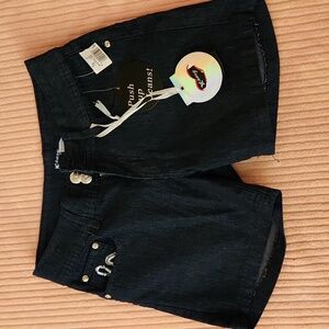 X-Tasy push up jean shorts NWT 8